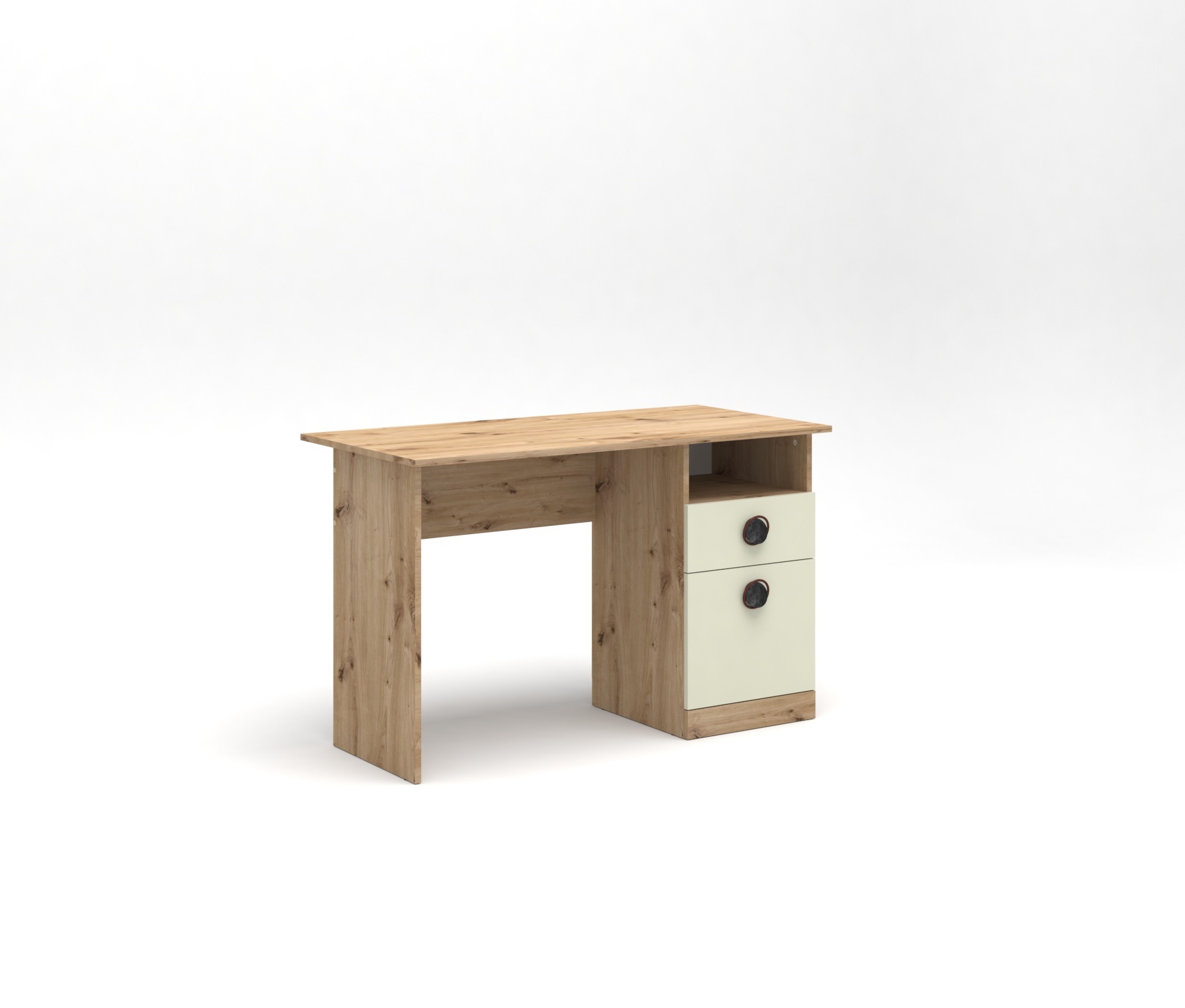 AMIGO Computer Desk — Artisan — Cream