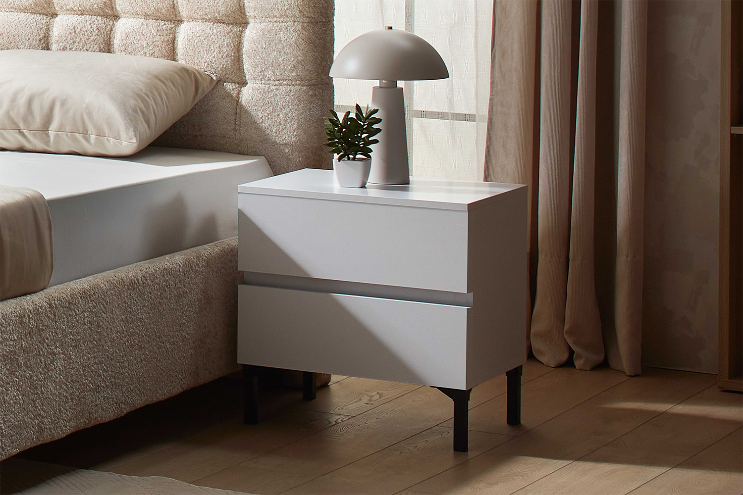 RIO Nightstand — White