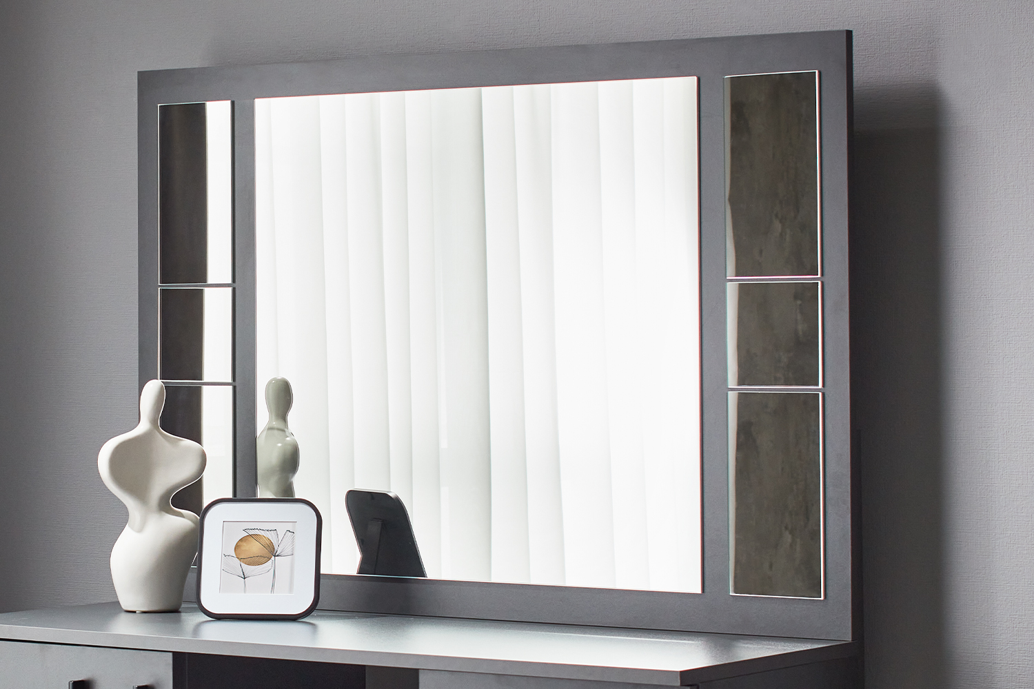 Suport oglinda RIO — Grafit