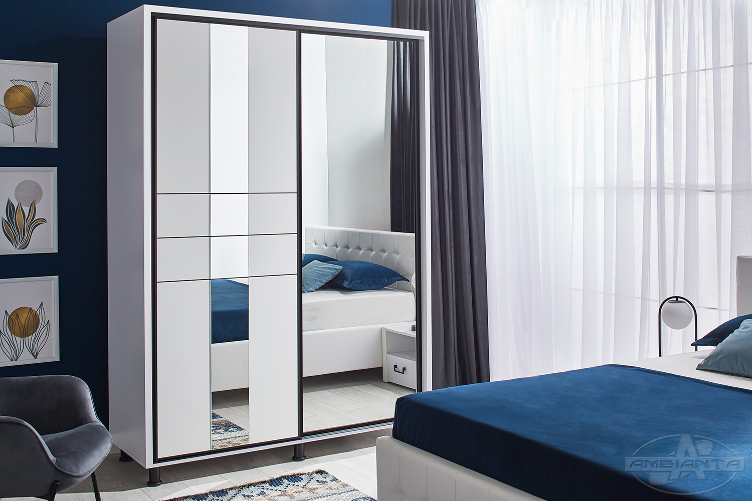 Dulap RIO 1.4 m — Alb