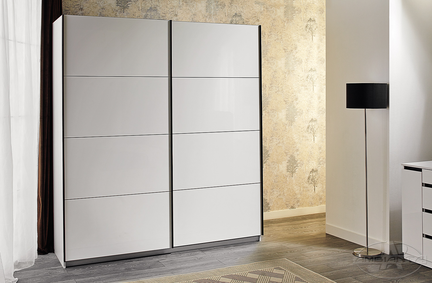 Dulap SPACE 2.0 m — Alb