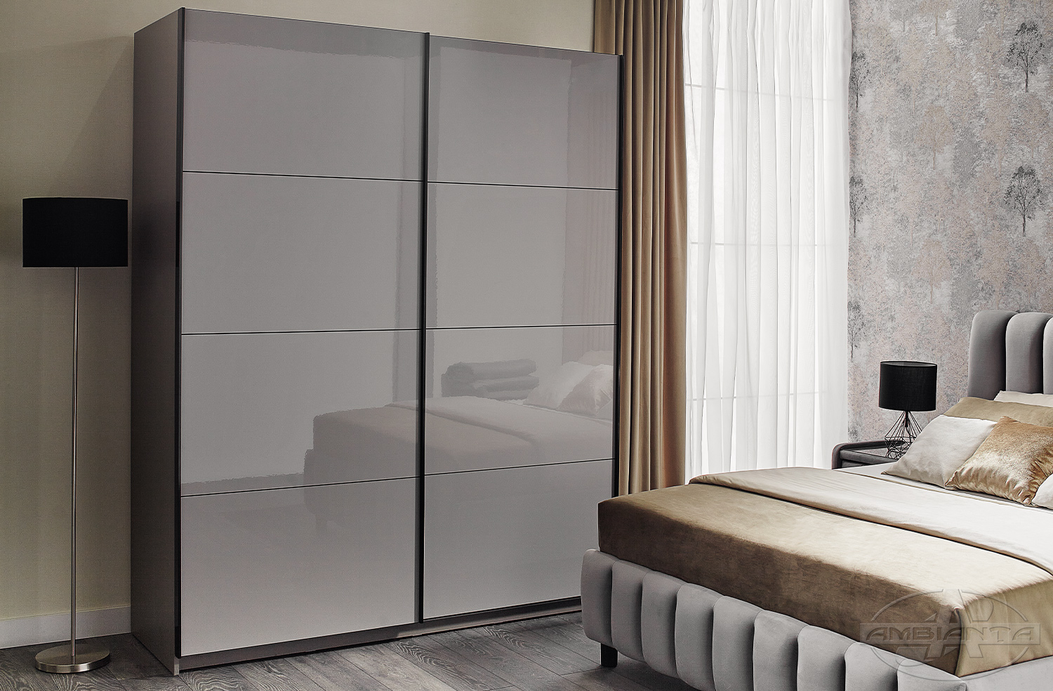 Dulap SPACE 2.0 m — Gri