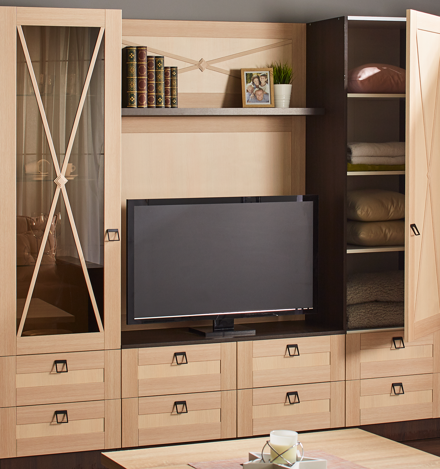 Living ELDORADO comoda TV 1.10 m — Cremona