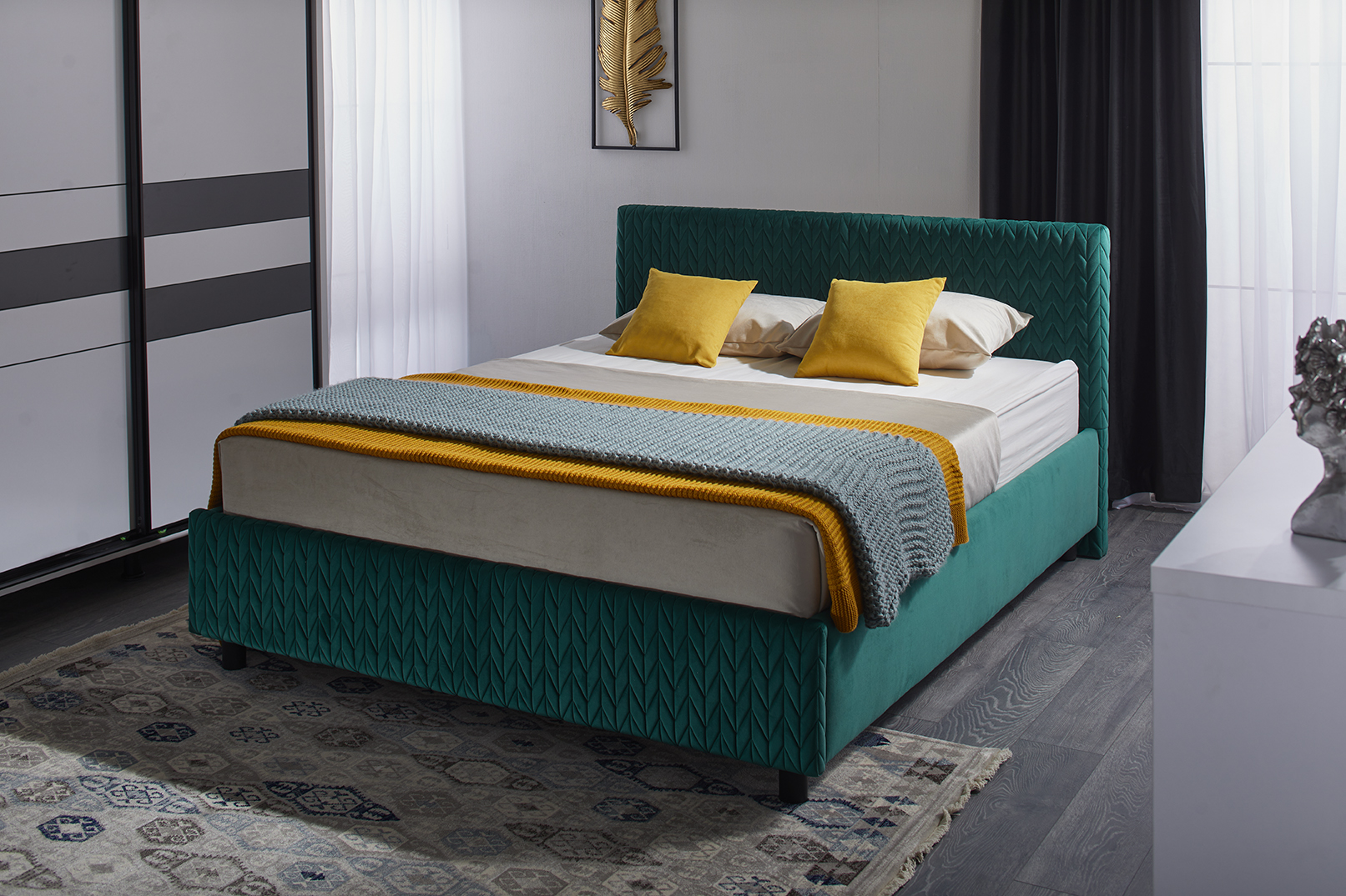 Pat Coral verde 1.4m — Verde