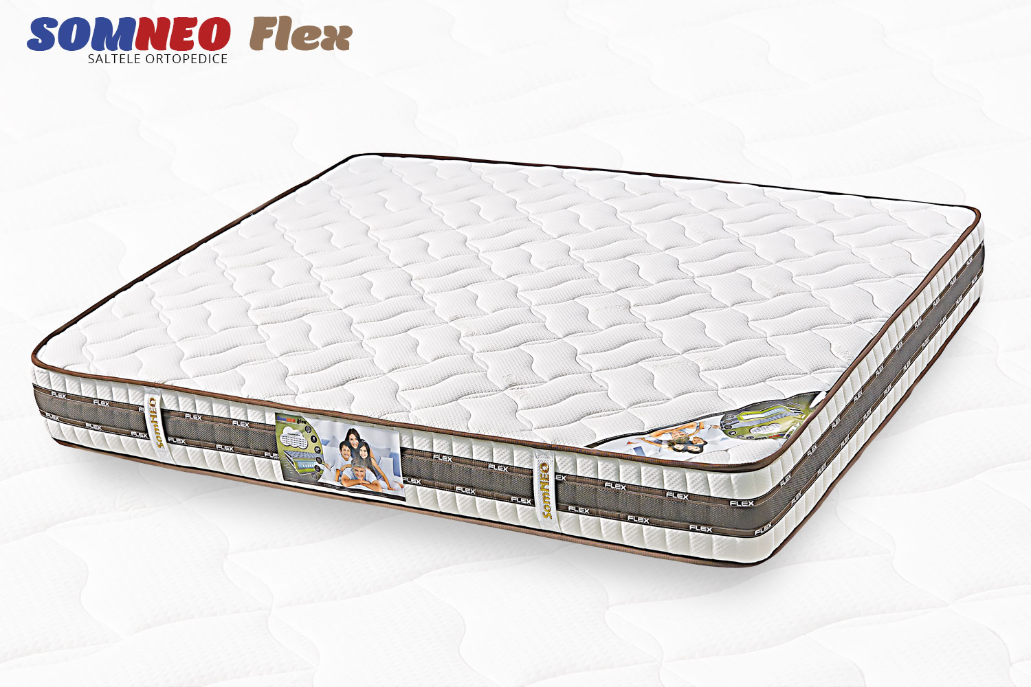 Saltea ortopedica SOMNEO FLEX 1.8x1.9 m — Fără culoare