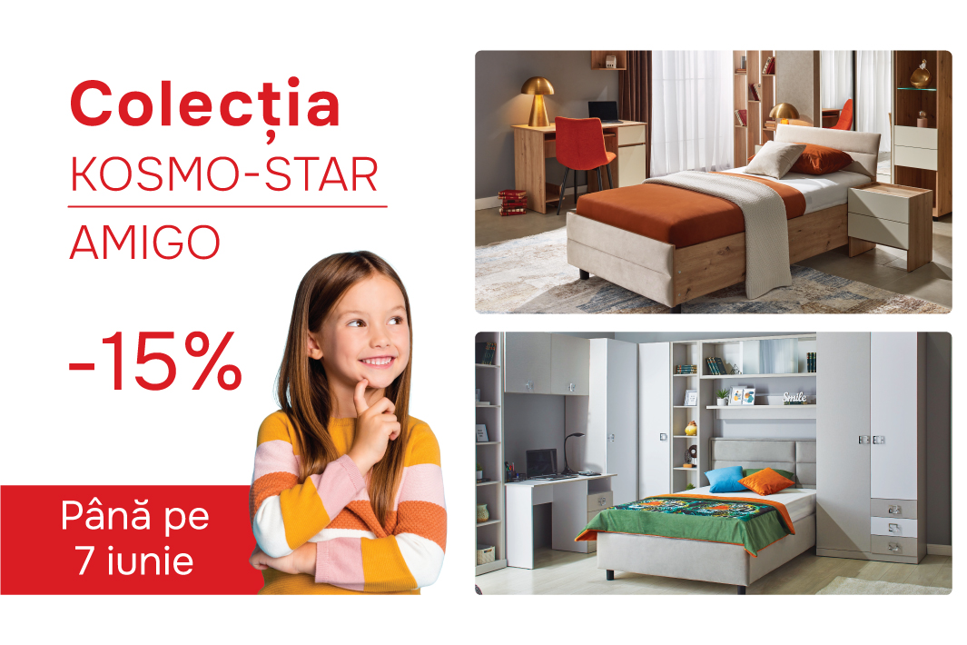 Ziua Copiilor: -15% la Amigo & Kosmo Star